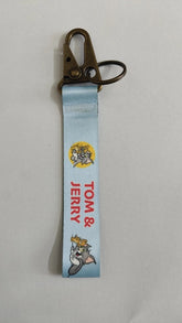 Tom & Jerry Hook Keytag Antique Gold
